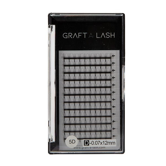 Graft-A-Lash Silk Volume 5D D Curl lash Tray  0.07