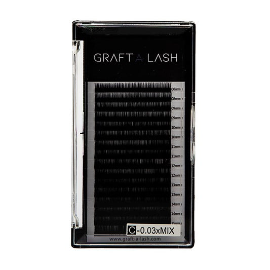 Graft-A-Lash Silk Volume Lash Tray C Curl 0.03 Mix