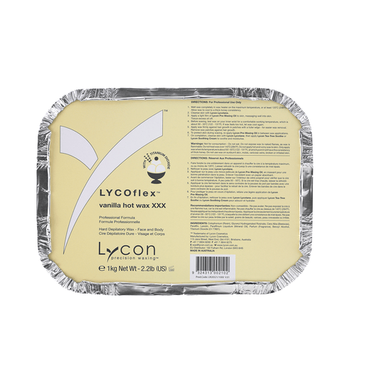 Lycon LYCOflex Vanilla Hot Wax 1kg