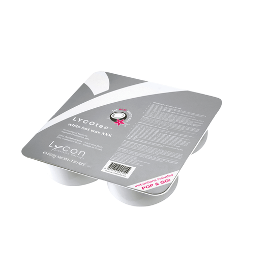 Lycon LYCOtec White Hot Wax Tray 500g