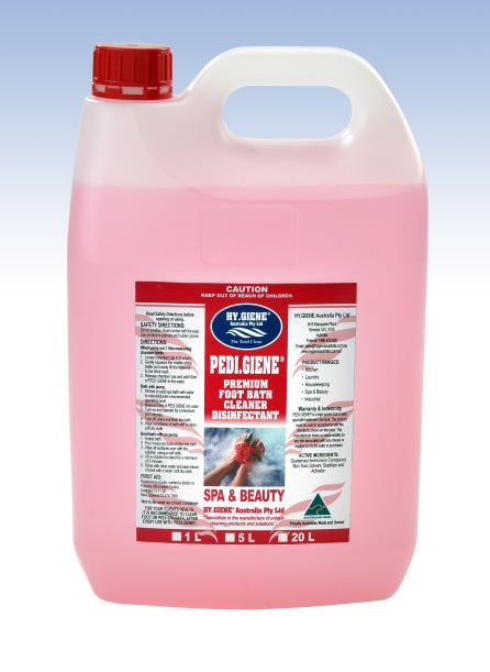 Pedi.Giene antibacterial cleaner for Pedi Spas