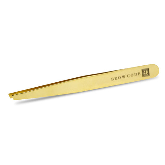 Brow Code Tweezers - Slant Precision