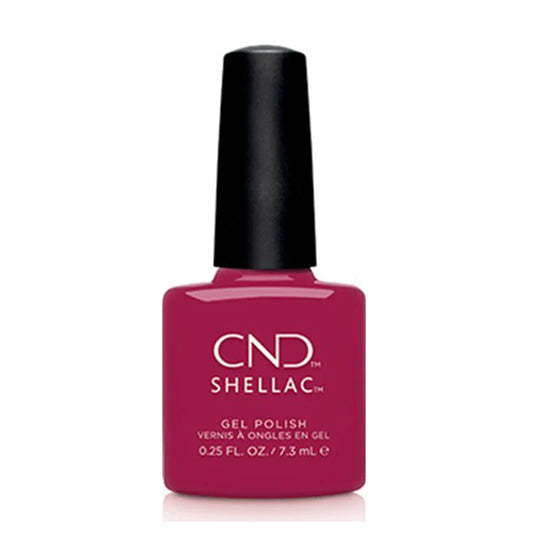 CND Shellac Colour - How Merlot*