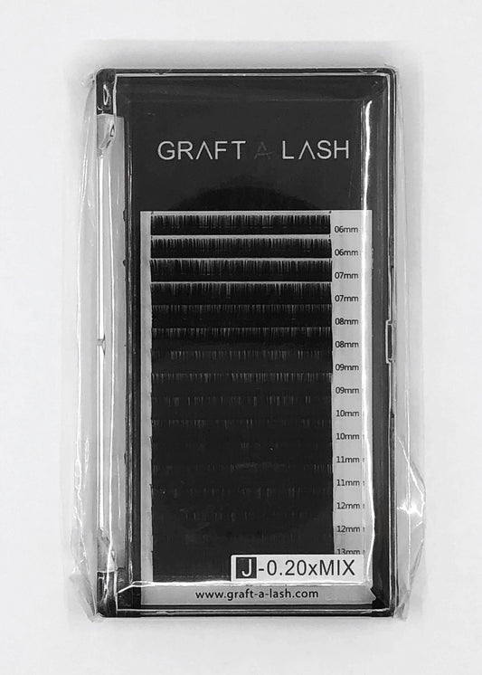 Graft-A-Lash Silk Lash Tray J Curl 0.20 MIX
