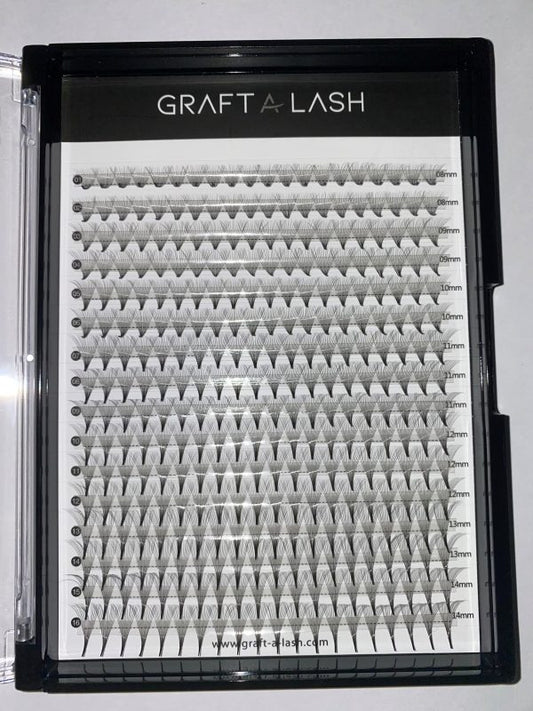 Graft-A-Lash X Tray Pro Point Mega Volume - Mix Tray 0.03 D Curl