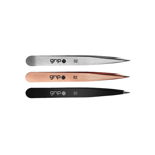 Grip Tweezers Pointed Tip