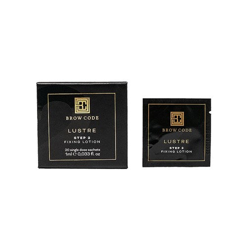 Brow Code Lustre Brow Lamination Step 2- Fixing Solution