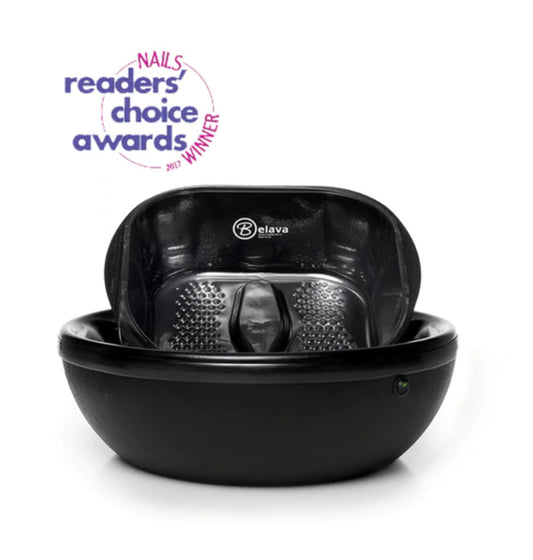 Trio Foot Spa - in Black | w/ Heat & Vibration