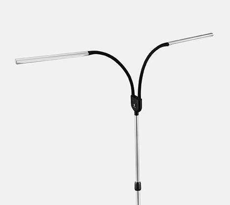 Daylight Gemini LED Floor Lamp