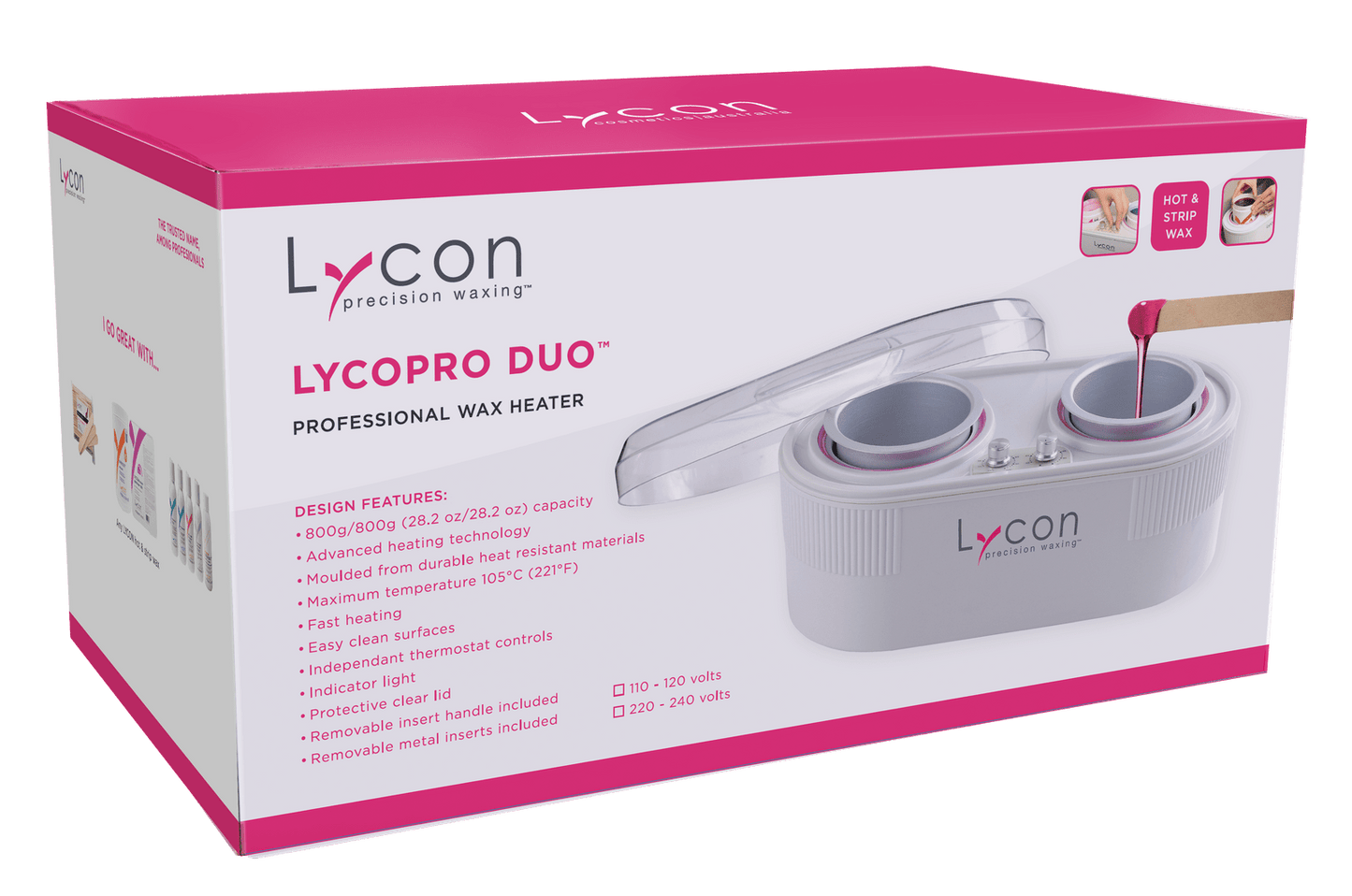 LYCOpro Duo Wax Heater