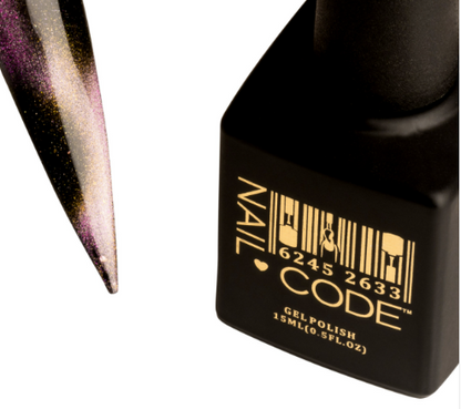 Nail Code Gel Polish - Calypso (9d Cat's Eye)