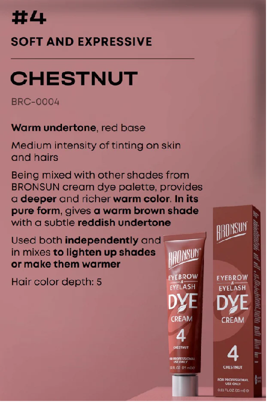 Bronsun Lash And Brow Cream Dye 15ml