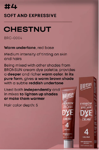 Bronsun Lash And Brow Cream Dye 15ml