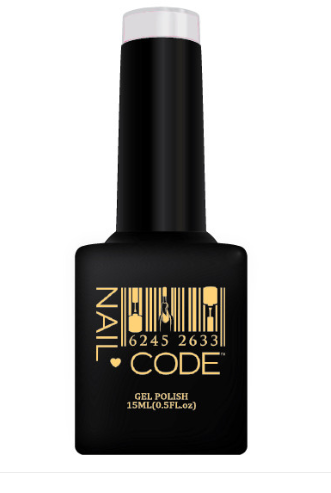 Nail Code Gel Polish - Crystal Plated Top Coat