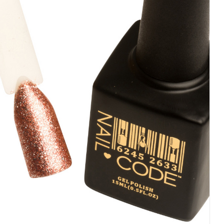 Nail Code Gel Polish - Crystal Rose