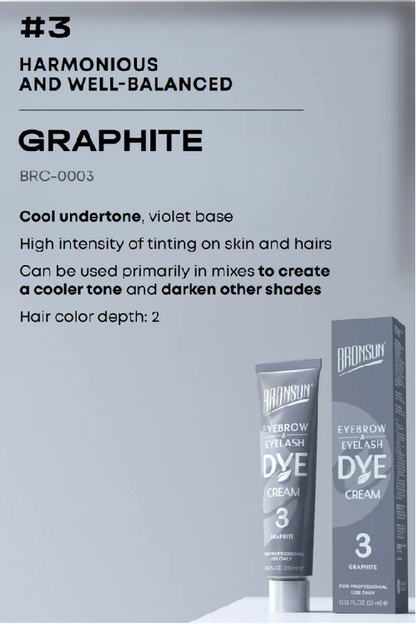 Bronsun Lash And Brow Cream Dye 15ml