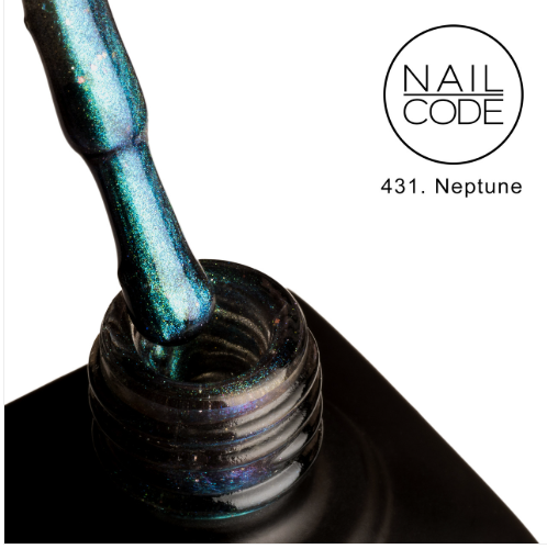 Nail Code Gel Polish - Neptune (9d Cat's Eye)