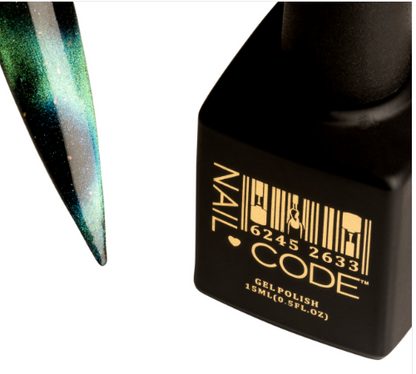 Nail Code Gel Polish - Neptune (9d Cat's Eye)