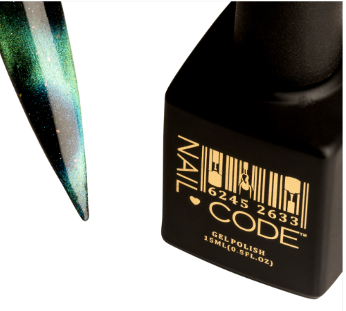 Nail Code Gel Polish - Neptune (9d Cat's Eye)