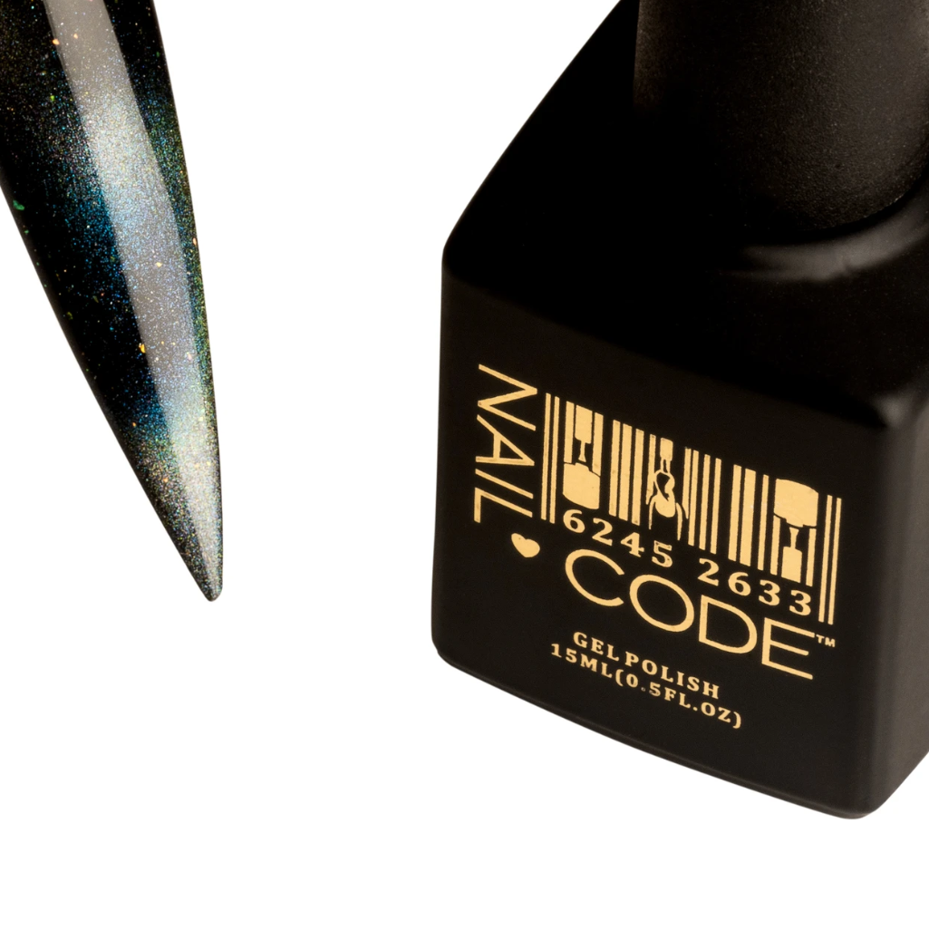 Nail Code Gel Polish - Nova (9D Cat's Eye)