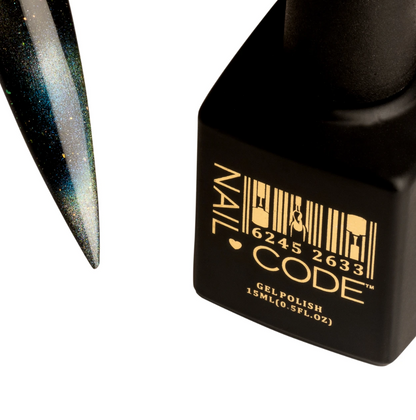 Nail Code Gel Polish - Nova (9D Cat's Eye)