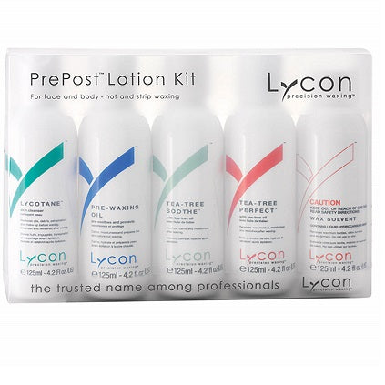 Lycon PrePost Lotion Kit 5 X 125ml