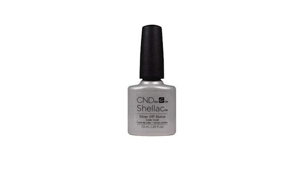 CND Shellac Colours - Silver VIP – TAS Beauty