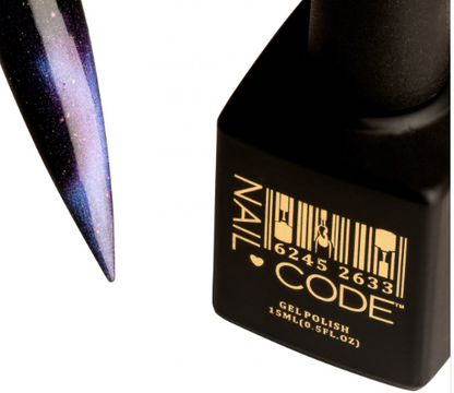 Nail Code Gel Polish - Virgo (9d Cat's Eye)