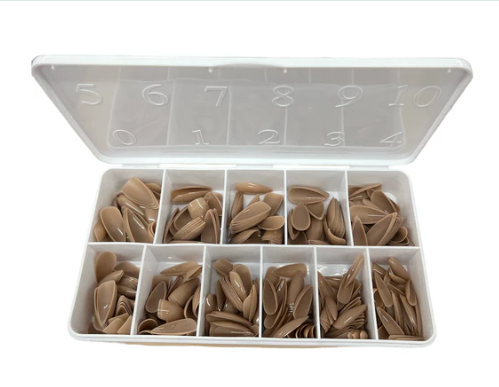 YN Full Cover Nude Beige Medium Almond Tops 550 Master Pack